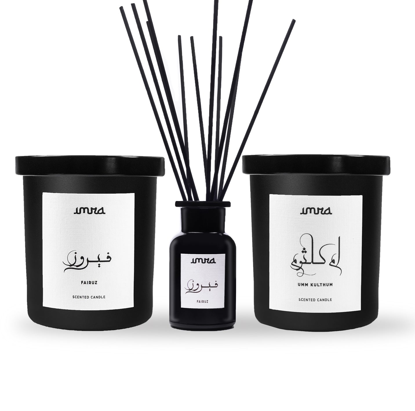 FAIRUZ CANDLE X FAIRUZ DIFFUSER X UMM KULTHUM CANDLE